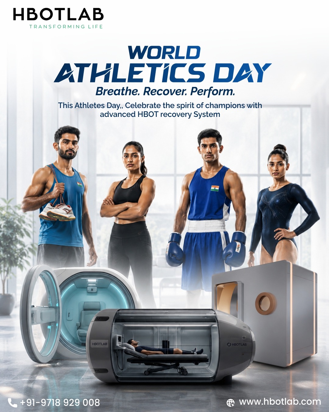 World Athletics Day with HBOTLAB